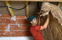 East Cowick tapered roof insulation